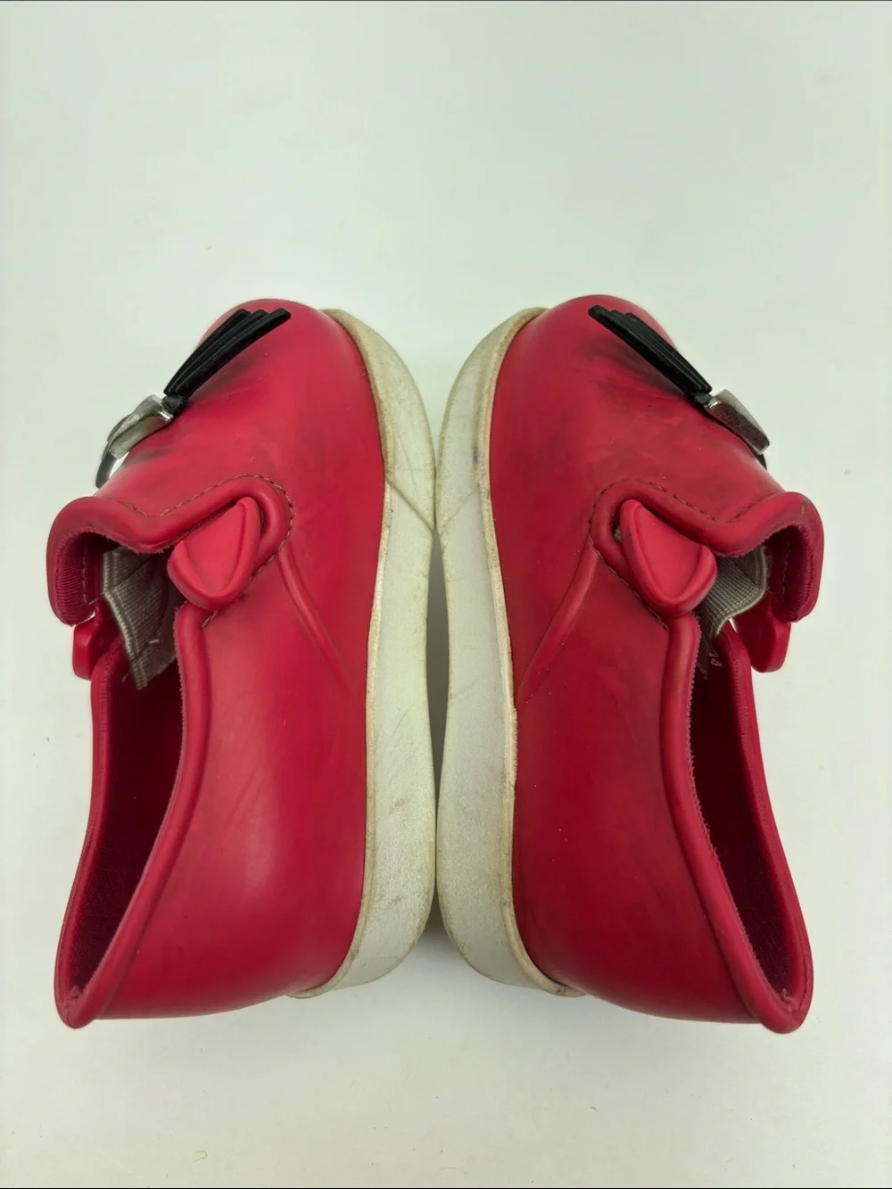 Mini Melissa slip on rubber shoes, SZ 6 for baby, box 73